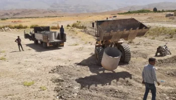 احداث پل و لوله خیابان ولیعصر