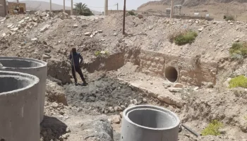 احداث پل و لوله خیابان ولیعصر 2