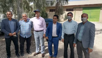 بازدید مدیر کل آب استان از ساختمان اتفاقات آبفا شهر رستاق