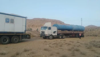 استقرار دستگاه حفاری چاه جدید