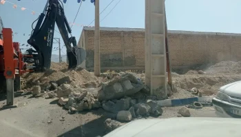 همکاری با آبفا،نصب شیر فلکه