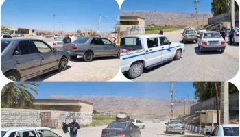 توزیع پلاستیک زباله در روز طبیعت 1402