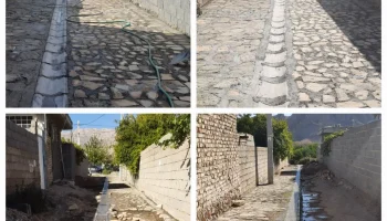 سنگ فرش کوچه های بن بست