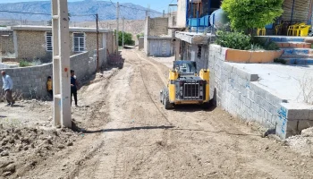 زیر سازی کوچه هایشهر رستاق